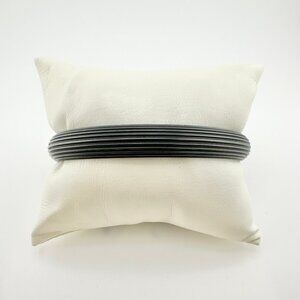 David Yurman Royal Cord Cuff Bracelet in Black Titanium - Medium - RARE